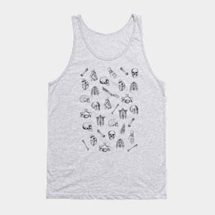 Anatomical Pattern • Vintage Illustrations Tank Top